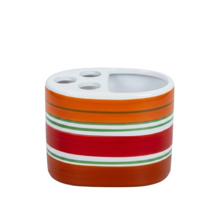 Portaspazzolini artigianale ceramiche siciliane de simone Capri Portaspazzolini artigianale ceramiche siciliane de simone Capri